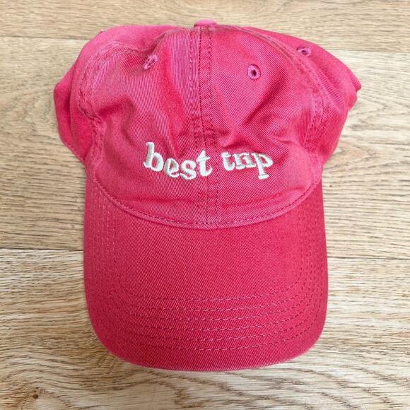 Revolve - Best Trip legacy Hat in Red and White - Picture 1 of 5